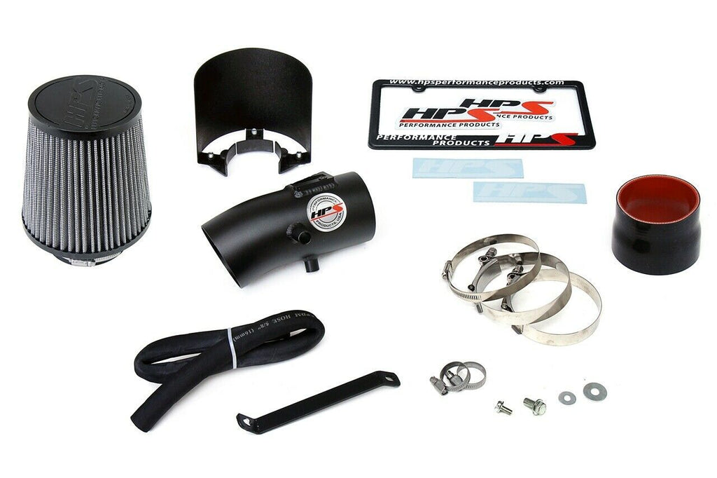 HPS 827-533WB Black Shortram Air Intake Kit for 09-17 Nissan Maxima V6 3.5L