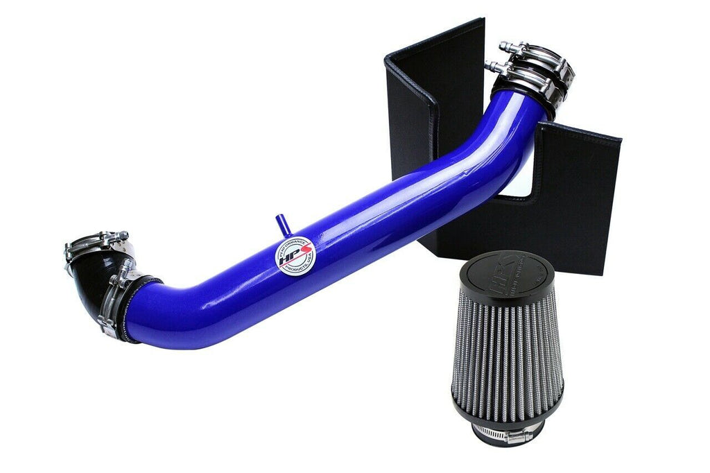 HPS 827-537BL Blue Shortram Air Intake for 1999-2005 Mazda Miata 1.8L Non Turbo