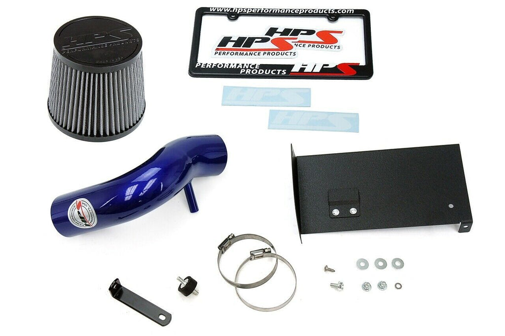 HPS 827-544BL Blue Air Intake for 06 Mini Cooper S 1.6L Supercharged Manual