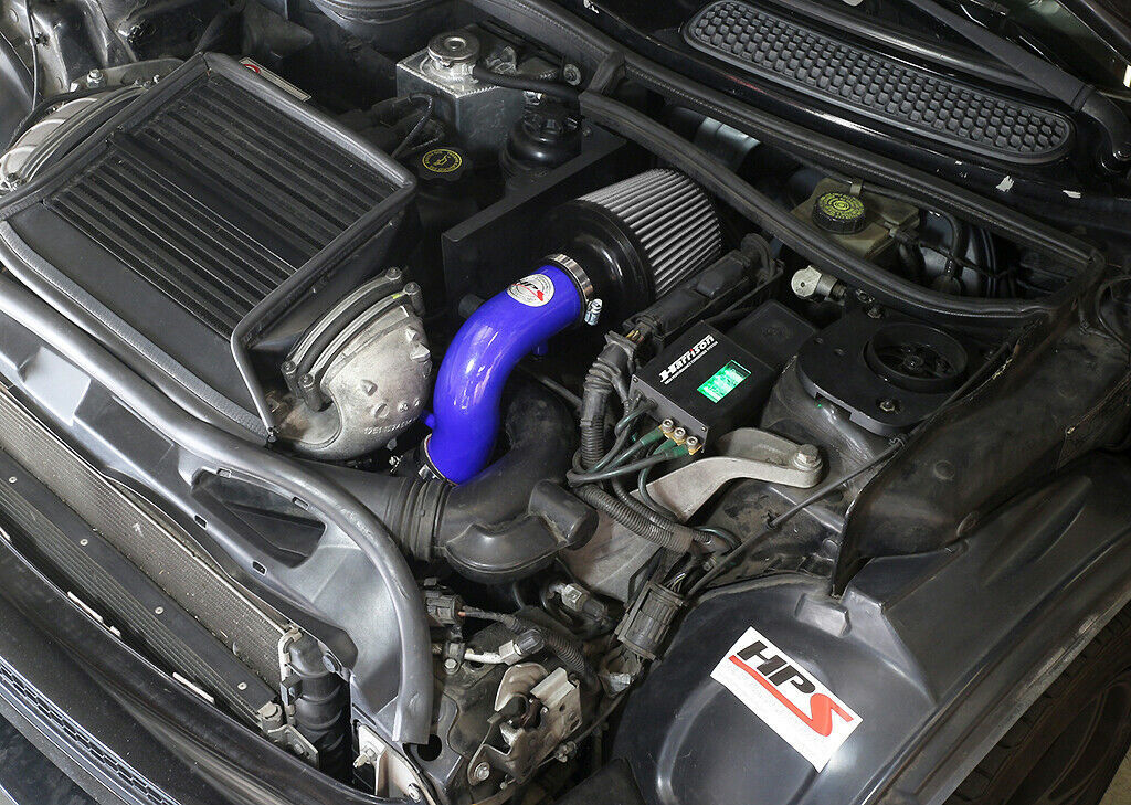 HPS 827-544BL Blue Air Intake for 06 Mini Cooper S 1.6L Supercharged Manual