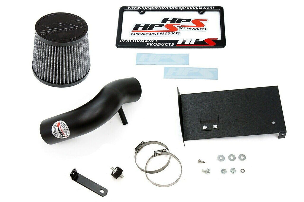 HPS 827-544WB Black Air Intake for 06 Mini Cooper S 1.6L Supercharged Manual