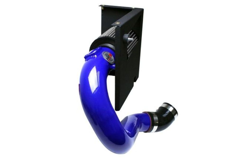 HPS 827-545BL Blue Shortram Air Intake for 2015-2017 Subaru WRX 2.0L Turbo