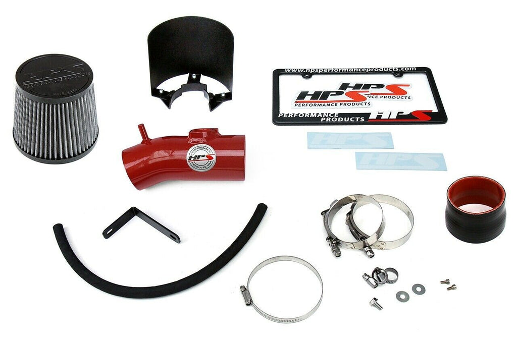 HPS 827-547R Red Shortram Air Intake Kit for 14-17 Mazda Mazda6 2.5L Skyactiv