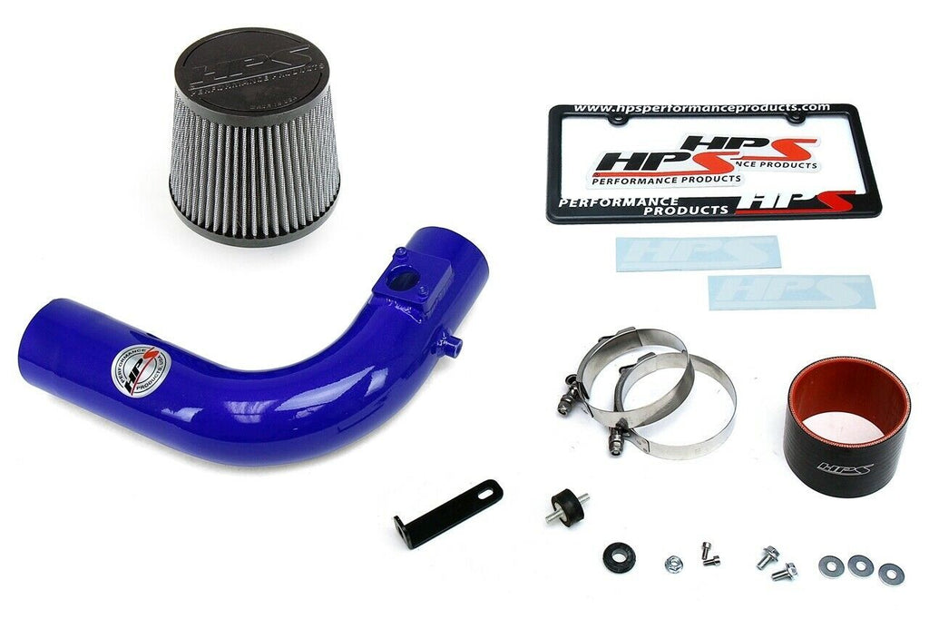 HPS 827-548BL Blue Shortram Air Intake for 2012-2017 Toyota GT 86