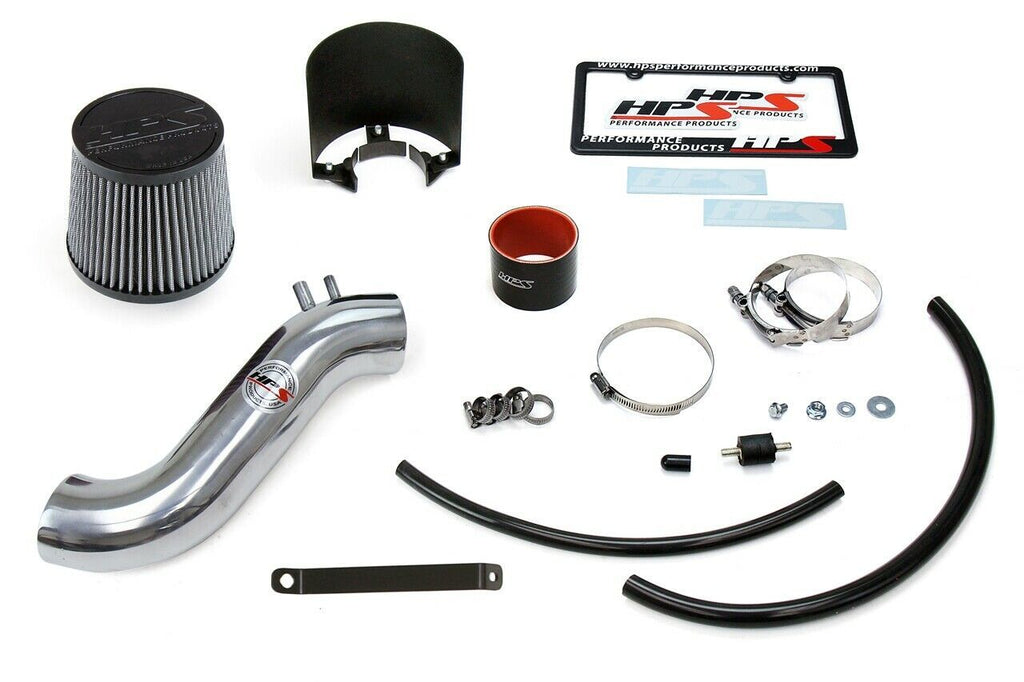 HPS 827-549P Polish Air Intake Kit for 15-18 Hyundai Sonata 2.4L Non Turbo