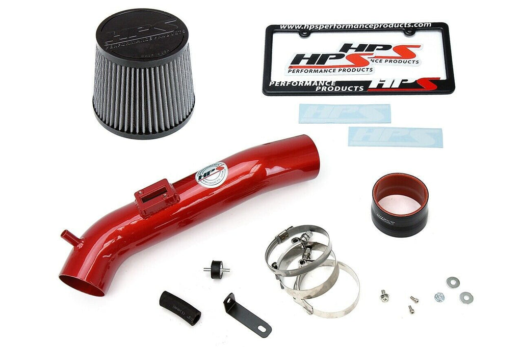 HPS 827-555R Red Shortram Air Intake for 2013-2017 Honda Accord 2.4L