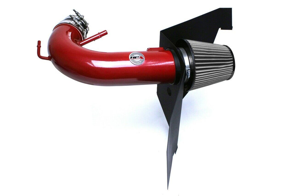 HPS 827-556R Red Shortram Air Intake for 2015-2017 Ford Mustang GT V8 5.0L