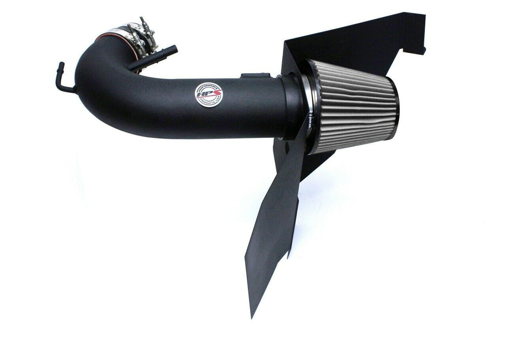 HPS 827-556WB Black Shortram Air Intake for 2015-2017 Ford Mustang GT V8 5.0L