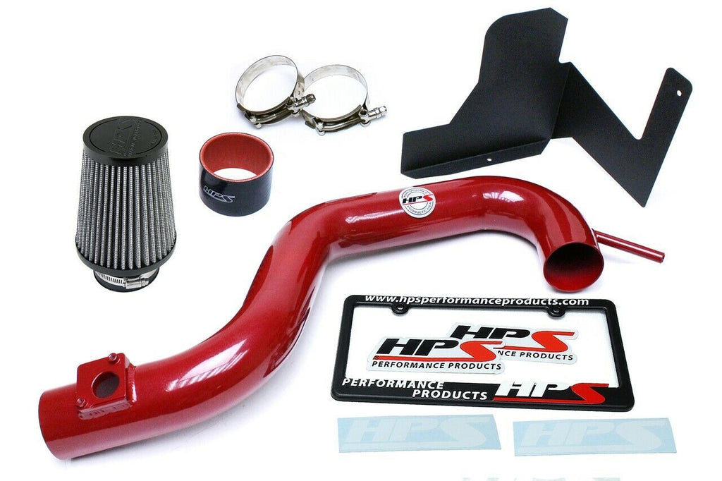 HPS 827-557R Red Shortram Air Intake for 2010-2012 Subaru Outback 2.5L Non Turbo