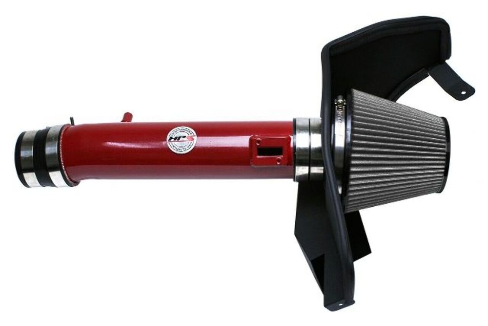 HPS 827-561R Red Shortram Air Intake for 2011-2014 Ford Mustang 3.7L V6