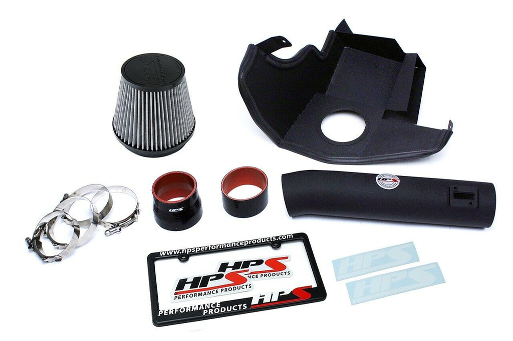 HPS 827-561WB Black Shortram Air Intake for 2011-2014 Ford Mustang 3.7L V6