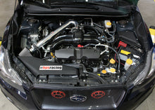 Load image into Gallery viewer, HPS 827-563BL Blue Shortram Air Intake Kit + Heat Shield Cool Short Ram SRI