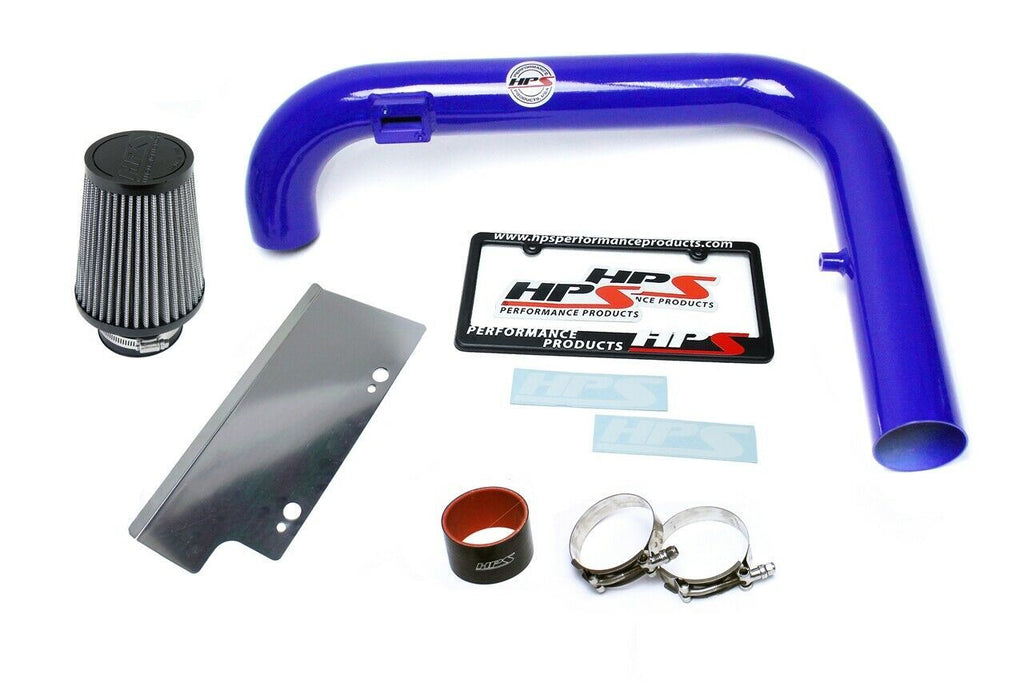 HPS 827-564BL Blue Cold Air Intake for 06-08 Volkswagen EOS Turbo Auto Trans