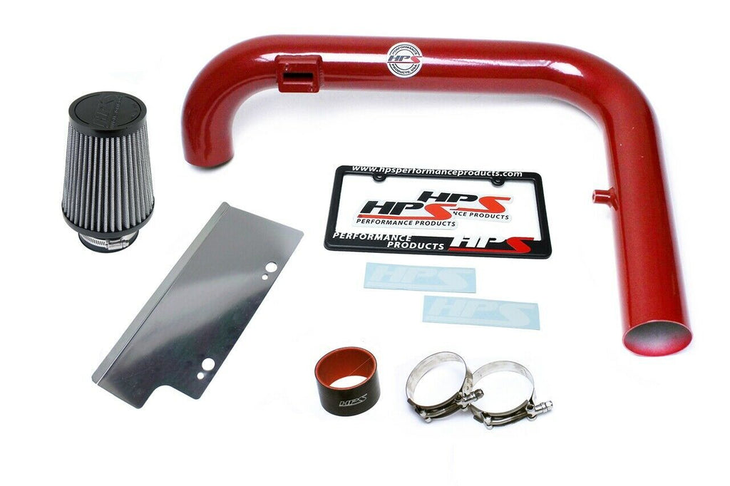 HPS 827-564R Red Cold Air Intake for 06-08 Volkswagen EOS Turbo Auto Trans