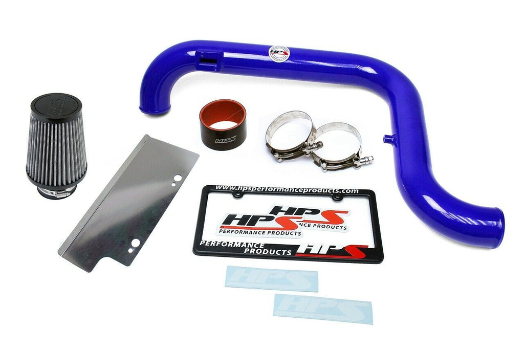 HPS 827-565BL Blue Cold Air Intake Kit for 06-08 Audi A3 2.0T Turbo FSI