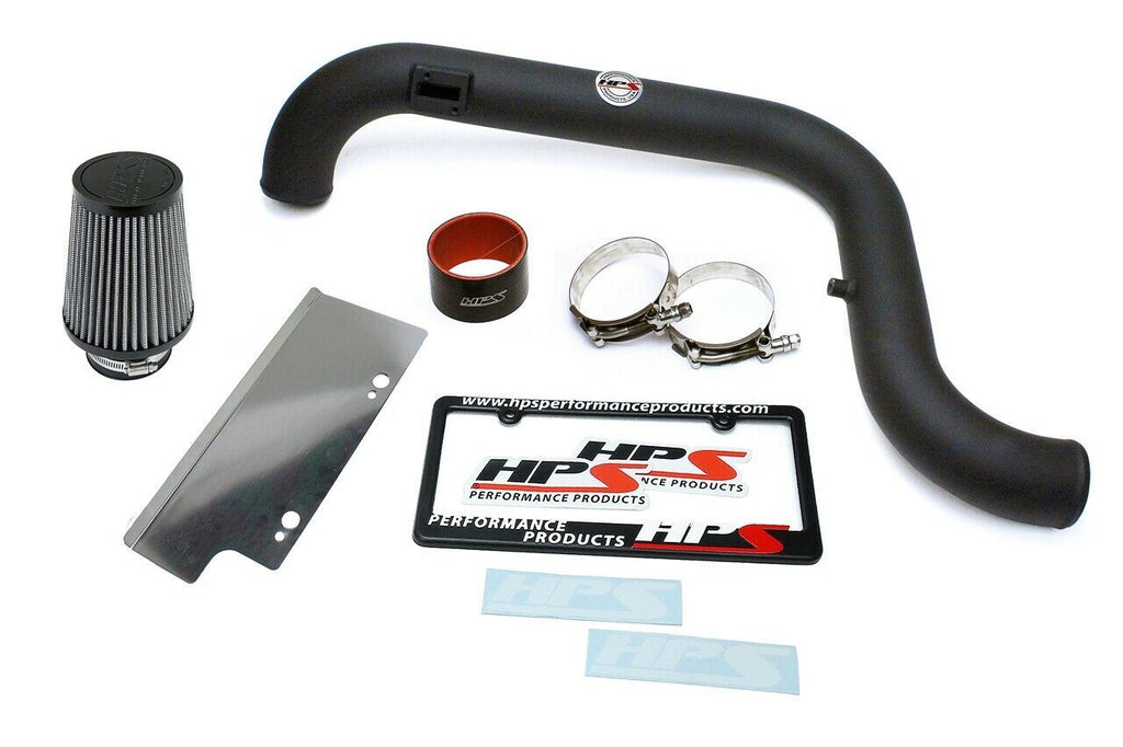 HPS 827-565WB Black Cold Air Intake Kit for 06-08 Audi A3 2.0T Turbo FSI