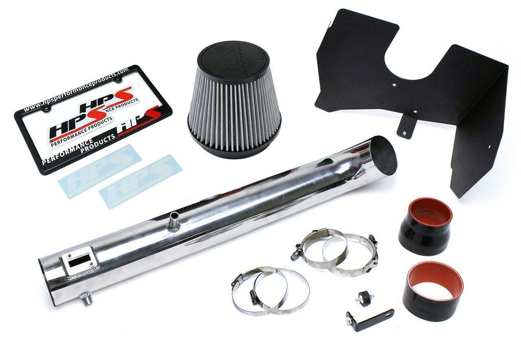 HPS 827-567P Polish Shortram Air Intake for 2005-2012 Nissan Pathfinder 4.0L V6