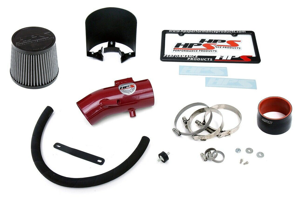 HPS 827-572R Red Shortram Air Intake for 2007-2012 Nissan Altima V6 3.5L