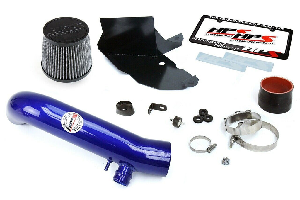 HPS 827-577BL Blue Shortram Air Intake for 2015-2016 Audi A3 1.8T TFSI Turbo