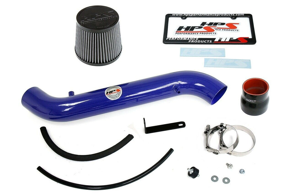 HPS 827-579BL Blue Shortram Air Intake for 98-02 Accord 2.3L DX EX LX VP SE