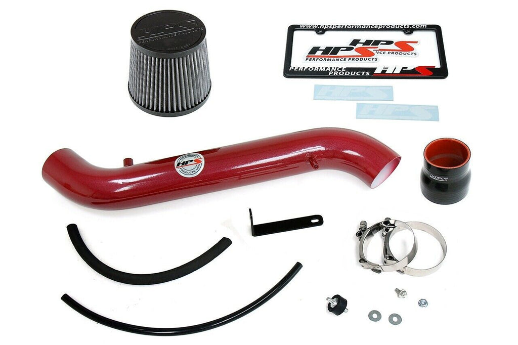 HPS 827-579R Red Shortram Air Intake for 1998-2002 Accord 2.3L DX EX LX VP SE