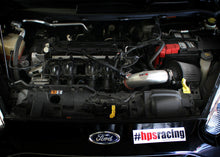 Load image into Gallery viewer, HPS 827-580P Polish Shortram Air Intake for 14-15 Ford Fiesta 1.6L Non Turbo