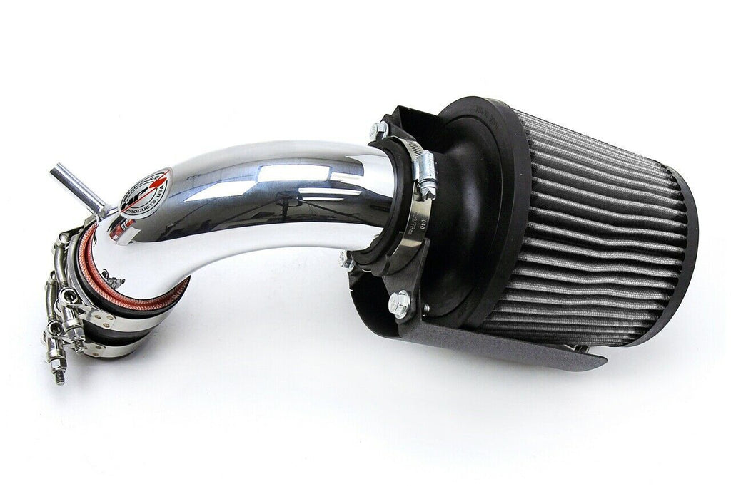 HPS 827-580P Polish Shortram Air Intake for 14-15 Ford Fiesta 1.6L Non Turbo