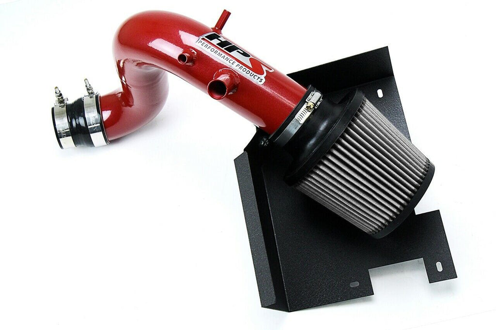 HPS 827-587R Red Shortram Air Intake Kit for 2011-2014 Hyundai Sonata 2.0L Turbo