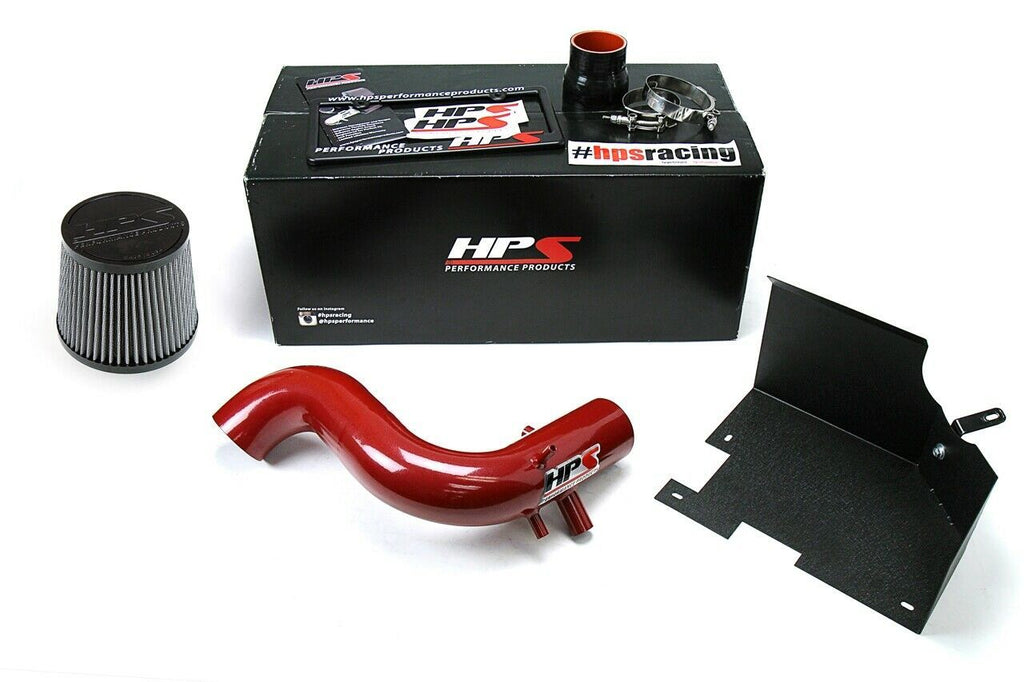 HPS 827-587R Red Shortram Air Intake Kit for 2011-2014 Hyundai Sonata 2.0L Turbo