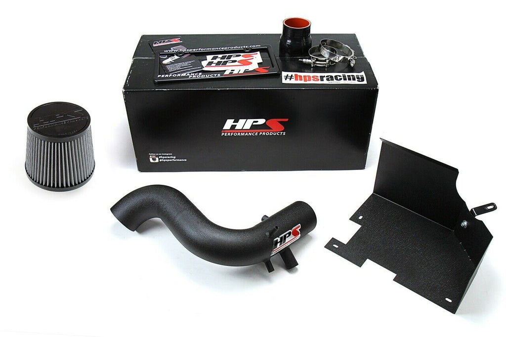 HPS 827-587WB Black Shortram Air Intake Kit for 2011-2014 Sonata 2.0L Turbo