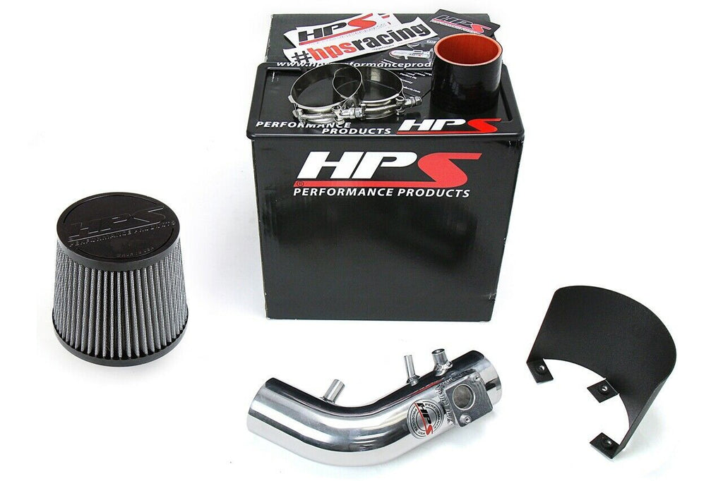 HPS 827-588P Polish Shortram Air Intake for 2007-2009 Honda CR-V 2.4L