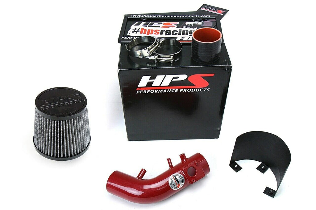 HPS 827-588R Red Shortram Air Intake for 2007-2009 Honda CR-V 2.4L