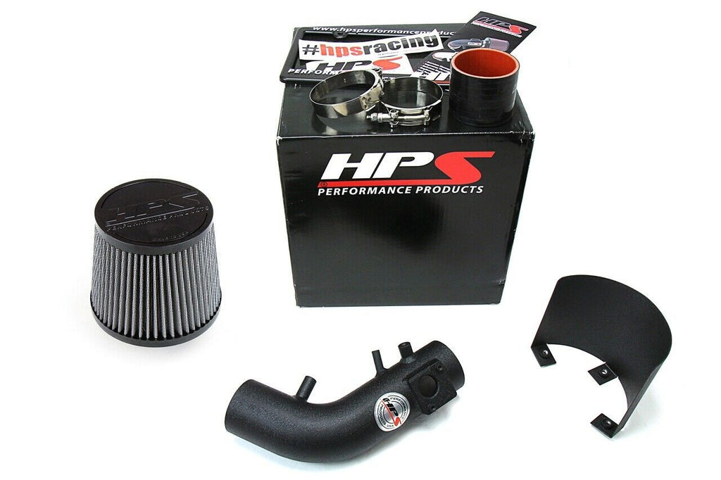 HPS 827-588WB Black Shortram Air Intake for 2007-2009 Honda CR-V 2.4L