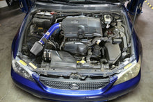 Load image into Gallery viewer, HPS 827-590BL Blue Short Ram Air Intake Kit + Heat Shield Shortram Cool SRI