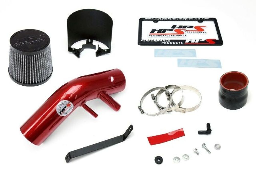 HPS 827-594R Red Shortram Air Intake for 15-17 Hyundai Sonata Eco 1.6L Turbo