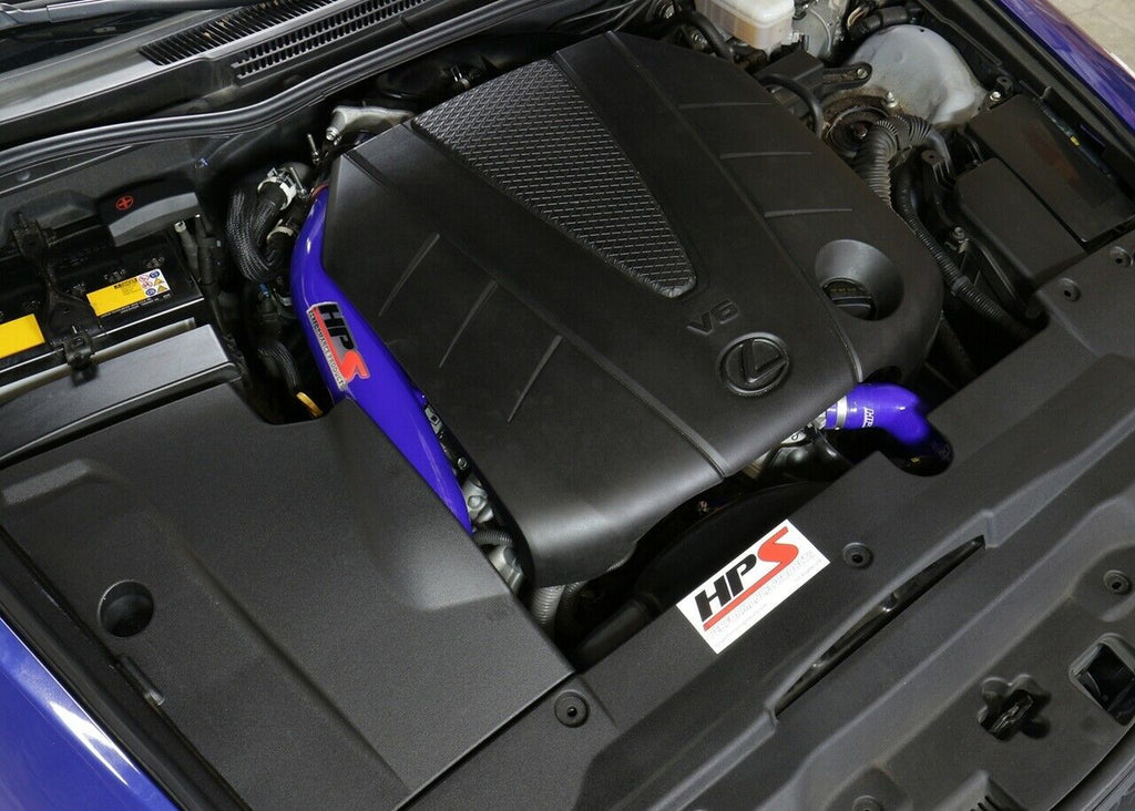 HPS 827-597BL Blue Cold Air Intake Kit for 06-13 Lexus IS350 3.5L V6