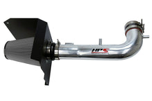 Load image into Gallery viewer, HPS 827-603P Polish Cold Air Intake Kit Heat Shield Cool Ram 827-603P-1