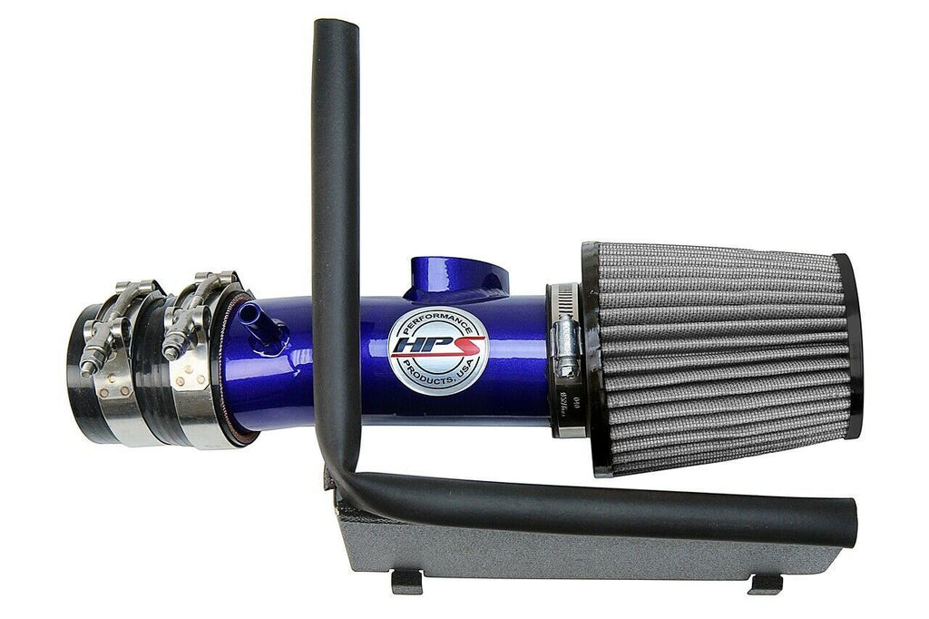 HPS 827-613BL Blue Shortram Air Intake for 2016 Scion iA 1.5L