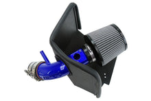 Load image into Gallery viewer, HPS 827-619BL Blue Shortram Air Intake Kit Heat Shield Cool Ram 827-619BL