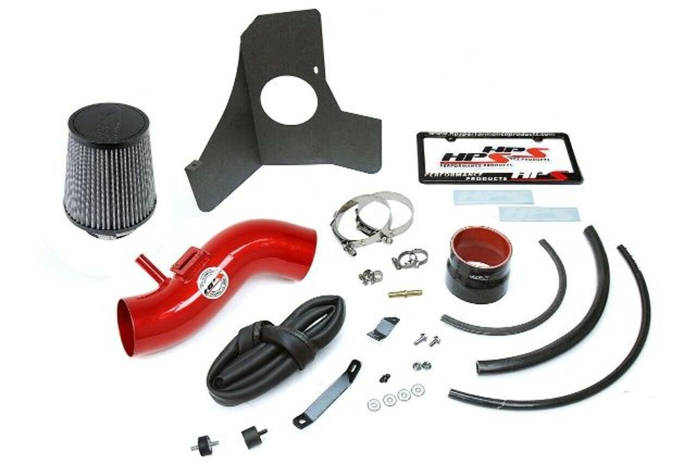 HPS 827-621R Red Shortram Air Intake for 2016-2022 Honda Pilot 3.5L V6