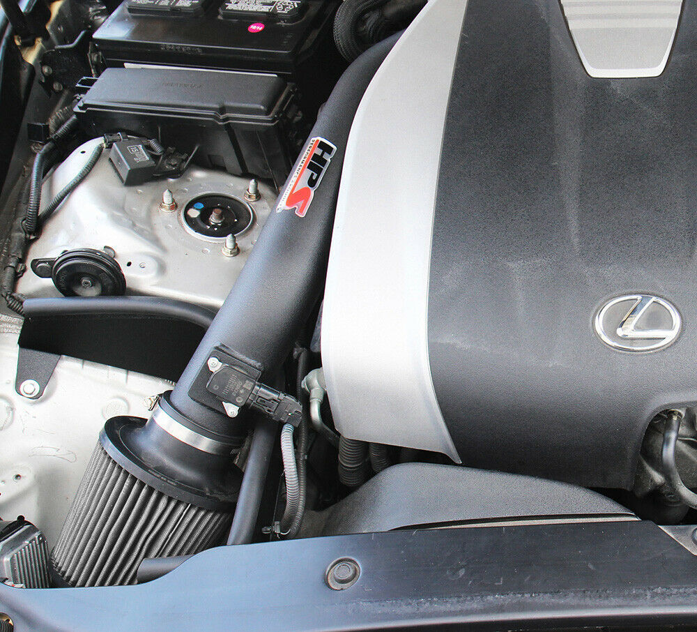 HPS 827-623WB Black Shortram Air Intake for 2014-2015 Lexus IS250 2.5L V6