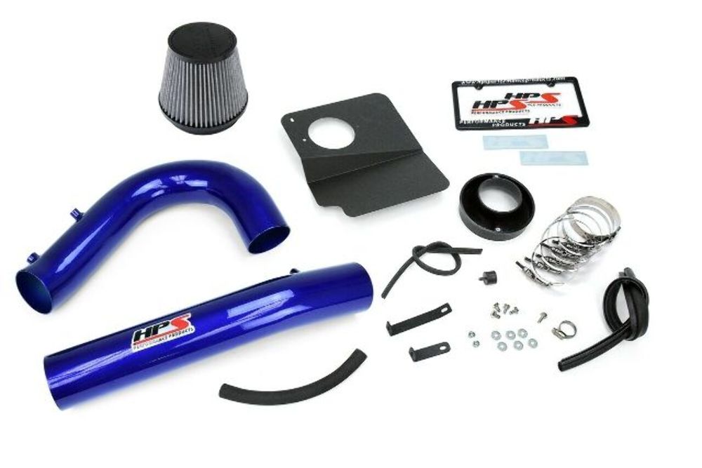 HPS 827-624BL Blue Shortram Air Intake for 2011-2018 Chrysler 300 3.6L V6