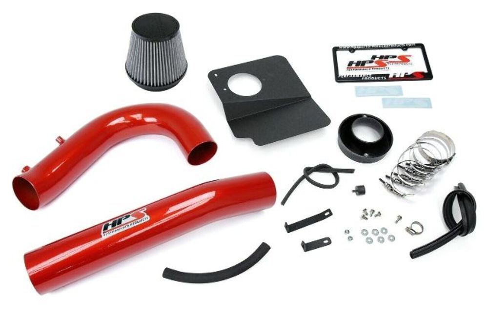 HPS 827-624R Red Shortram Air Intake for 2011-2018 Chrysler 300 3.6L V6