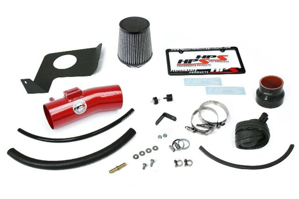 HPS 827-626R Red Cold Air Intake Kit for 13-17 Honda Accord 3.5L V6