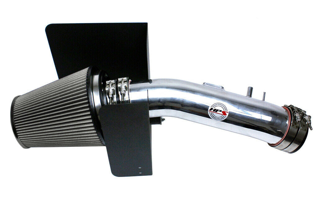 HPS 827-629P Polish Shortram Air Intake for 2008-2011 Toyota Sequoia 5.7L V8