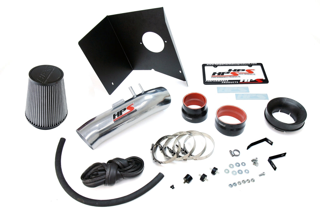 HPS 827-630P Polish Shortram Air Intake for 2012-2019 Toyota Tundra 5.7L V8