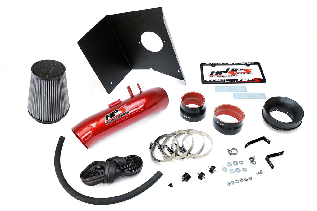 HPS 827-630R Red Shortram Air Intake for 2012-2019 Toyota Tundra 5.7L V8