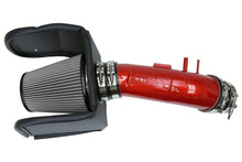 Load image into Gallery viewer, HPS 827-635R Red Cold Air Intake Kit Heat Shield Cool Ram 827-635R