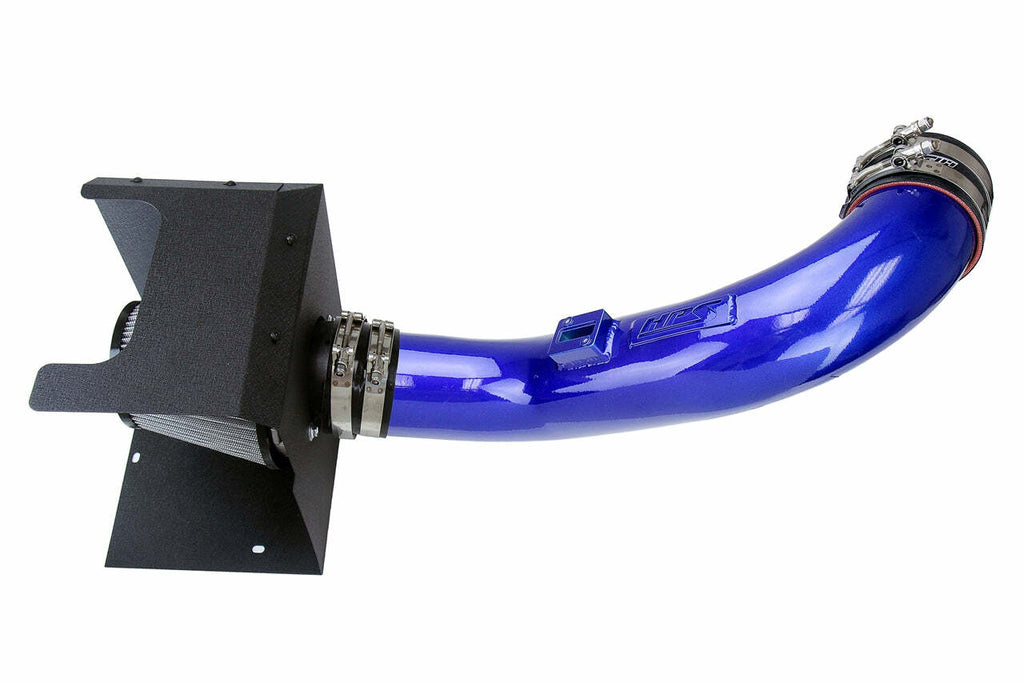 HPS 827-674BL Performance Air Intake Aluminum Blue Cone