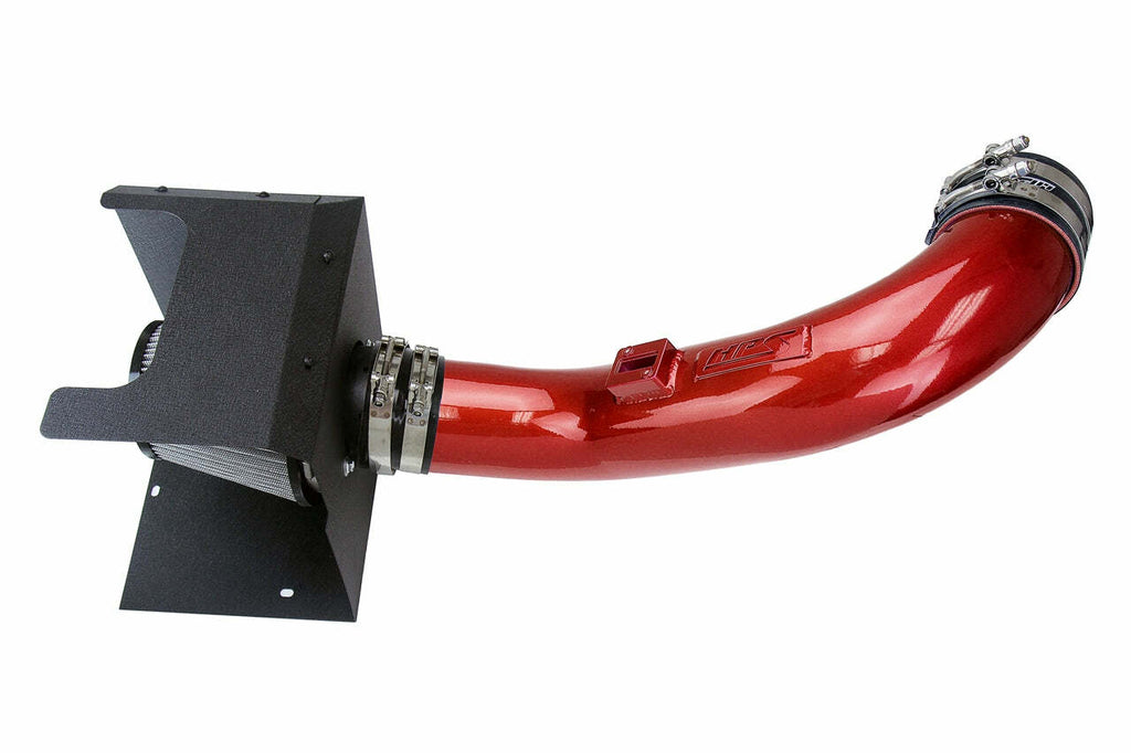 HPS 827-674R Performance Air Intake Aluminum Red Cone